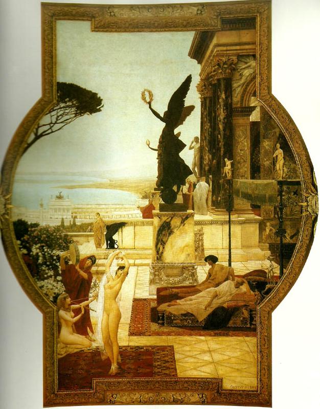 Gustav Klimt teater i taormina oil painting image